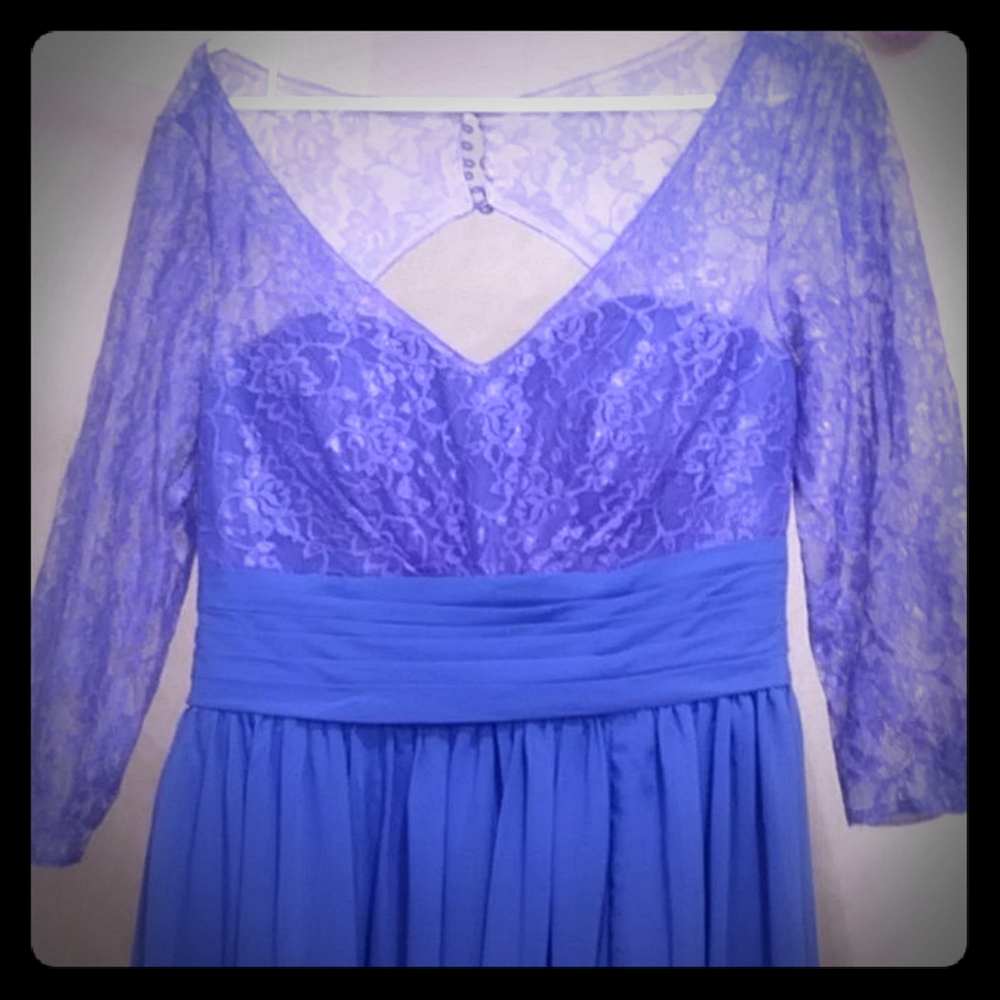 JJ's house Bridesmaid Dress Royal blue color.